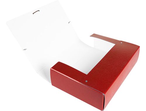 Capa elasticos para projetos lombada 9 cm vermelha , Liderpapel , 37357 , 8423473373570